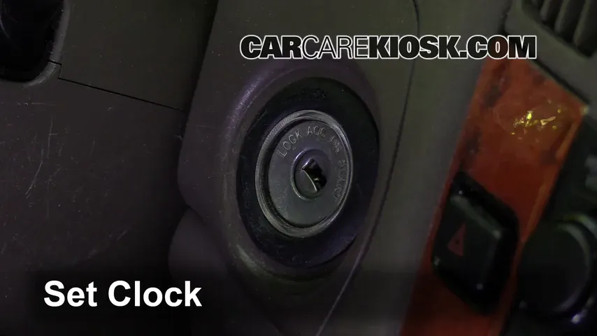 2003 Lexus RX300 3.0L V6 Clock